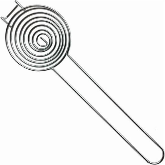 430 Stainless Steel Egg Separator, 9.06 Inch Coil Filter HookMount Egg Yolk White Divider for Home Baking Breakfast Prep Kitchen Use