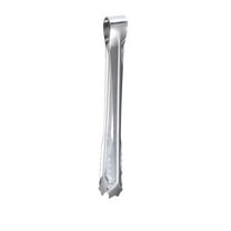 430 Stainless Steel Ice Tongs with Square Sugar Clamp Ice Tongs for Wedding, Party, Bar, and Buffet Stainless Steel Ice Clips, Candy Tongs, Square Sugar Clamp, Party Serving Tools(7")