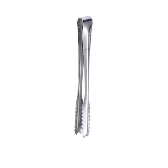 430 Stainless Steel Ice Tongs with Square Sugar Clamp Ice Tongs for Wedding, Party, Bar, and Buffet Stainless Steel Ice Clips, Candy Tongs, Square Sugar Clamp, Party Serving Tools(6")