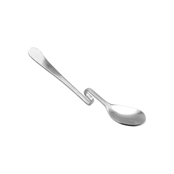 430 Stainless Steel Set Hanging Rear Curved Spoon fork