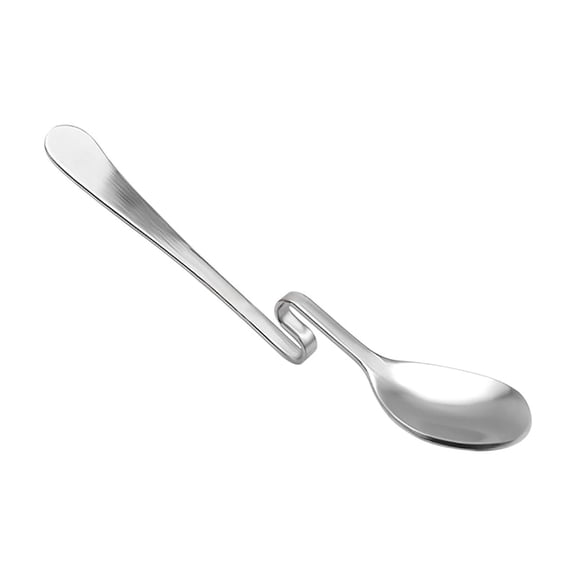 430 Stainless Steel Set Hanging Rear Curved Spoon fork