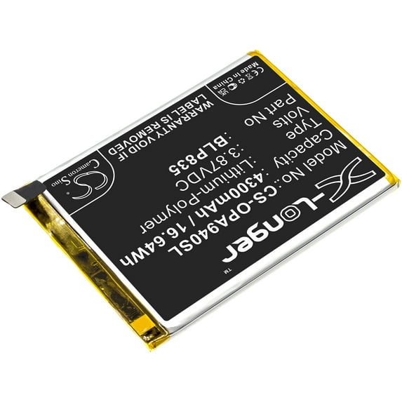 4300mAh BLP835 Battery for OPPO A94 2021 A94 CPH2203 CPH2205