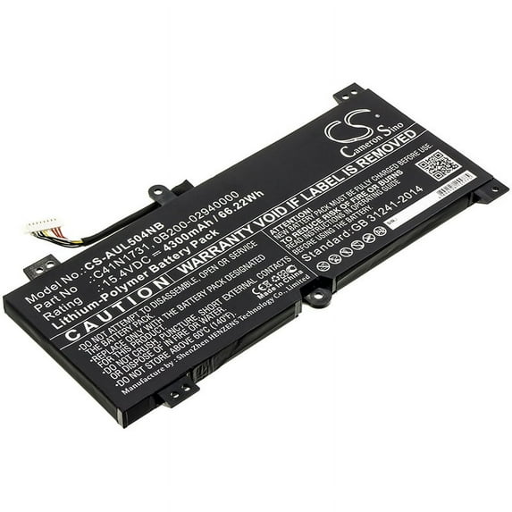 4300mAh C41N1731 0B200-02940000 Battery for Asus ROG SCAR II G715GW-EV039T ROG Strix