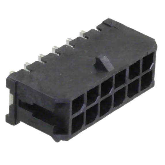 430451200 Connector Header R/A 12POS 3MM, RoHS
