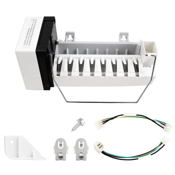 4317943 Ice Maker Kit Compatible with Whirlpool, KitchenAid, Kenmore, Replaces W10122496 W10281545 W10190952