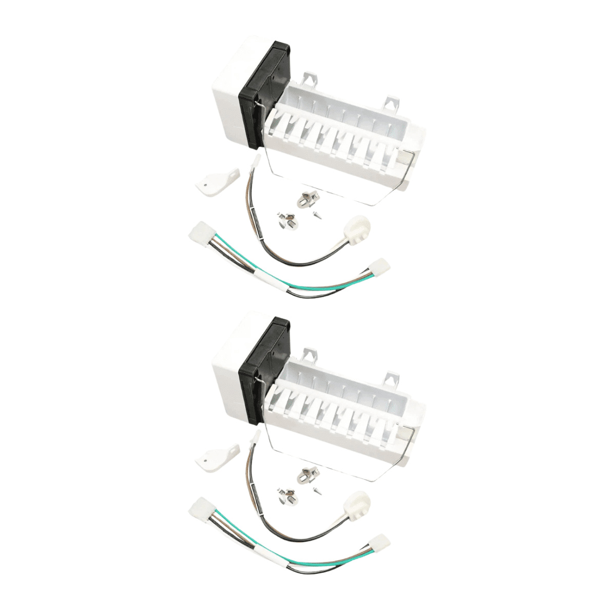 4317943 Refrigerator Ice Maker for Whirlpool Kenmore 626633, 626636 2-Pack