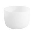 thumbnail image 1 of 432 Hz F Heart Chakra Quartz Frosted Crystal Singing Bowl 10 inch, 1 of 6