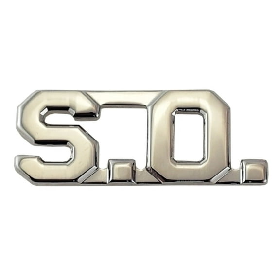 4321N Metal Rank Insignia, S.O., Nickel, PR