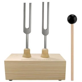 432Hz 528Hz Resonance Tuning Forks Spiritual Tuner Sound Healing Instrument Tuning Fork for Relaxation & Meditations