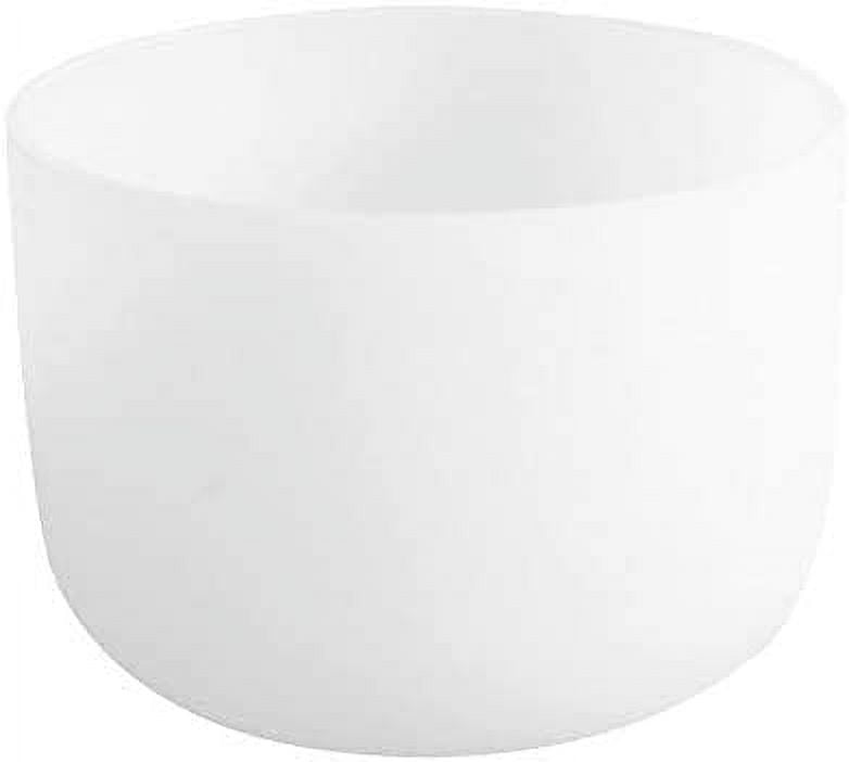 Crystal Singing Bowl 432Hz Quarzo Smerigliato 25.4cm | Per Meditazione E Sound Healing | Chakra Cuore