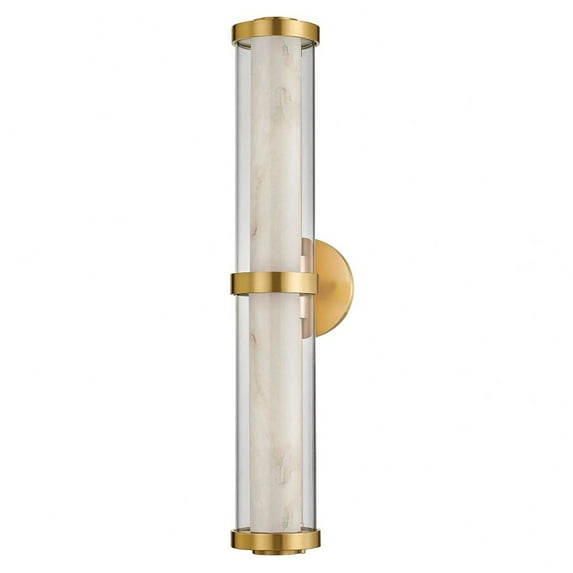 433-27-VB-Corbett Lighting-Caterina - 14W 1 LED Bath Vanity-26.5 Inches Tall and 5 Inches Wide-Vintage Brass Finish