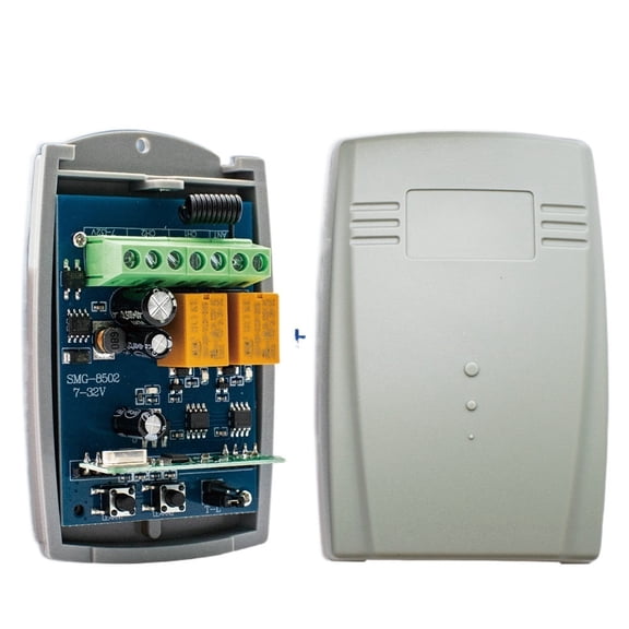 433.92MHz Universal Garage Door Remote Control Receiver AC DC 7-32V 85-250V Switch Module ,Universal Remote Adapter