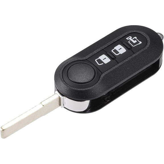 433 MHz Key Fob Keyless Entry Remote Fit for Ram ProMaster 1500 2500 3500 for Fiat RX2TRF198 - Pack of 1 Black