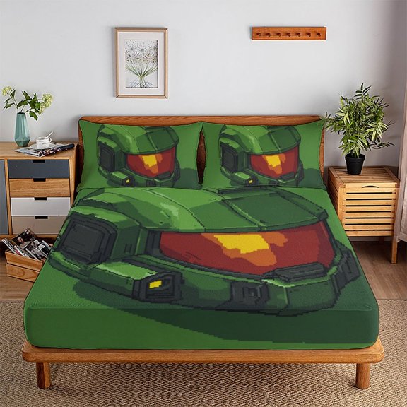 4331 3D Printed Quilt Cover Duvet Cover Comforter Covers Bedding Set for Childrens And Adults 3 Pieces with Pillowcases Microfiber with Zipper Closure(68"x86")