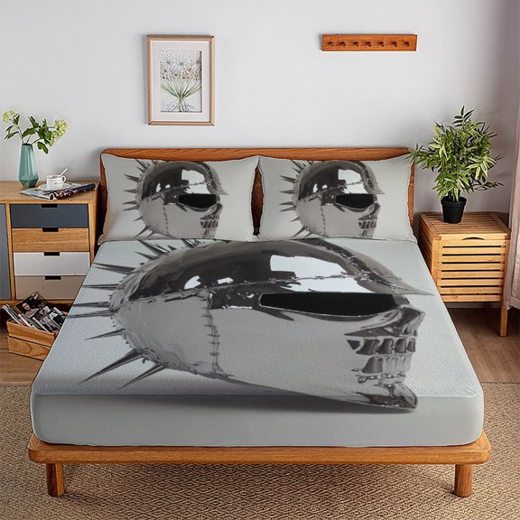 4334 3D Printed Quilt Cover Bedding Set Comforter Covers Duvet Cover 3 Pieces for Childrens And Adults with Pillowcases Microfiber with Zipper(90"x104")