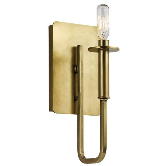 43363NBR-Kichler Lighting-Alden - 1 Light Wall Sconce In Mid-Century Modern Style-11.5 Inches Tall and 5 Inches Wide