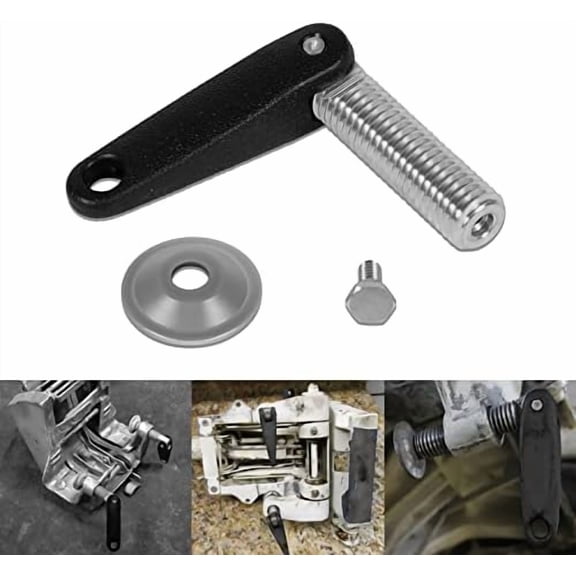 433675 Outboard Motor Transom Clamp Screw & Handle Assembly Fit for Johnson Evinrude Outboard, Replaces for 0433675$$Watercraft