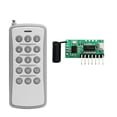 thumbnail image 1 of 433M Wireless Serial Port Module TTL Flash Module Communication Module Adapter Board with 15-Key Remote Control, 1 of 6