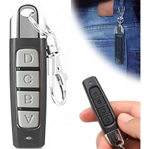 433MHZ Copy Remote Control Auto 4 Channe Code Garage Gate Door Opener Remote Control Duplicator Cloning Code Car Key
