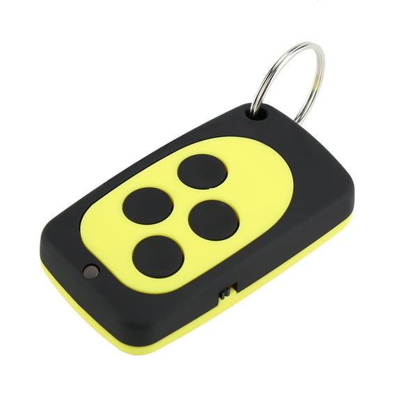 433MHz Garage Door Copy Remote Controller Universal Home Security Alarm Cloning Lock(Yellow)
