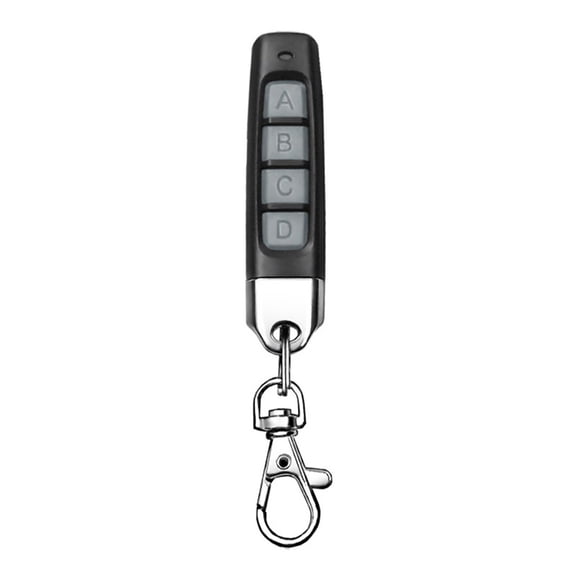 433MHz Garage Door Remote Duplicator - 4 Channel, Compact Design - for Car Key Cloning, Home Security