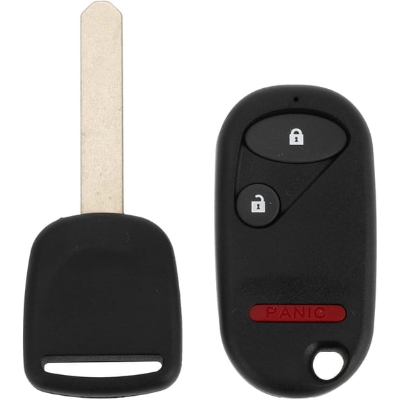 433MHz NHVWB1U523 Keyless Entry Remote Ignition Key Fob for Honda Pilot 2003-2004 for Honda Civic 2003-2005 13 Chip 3 Buttons