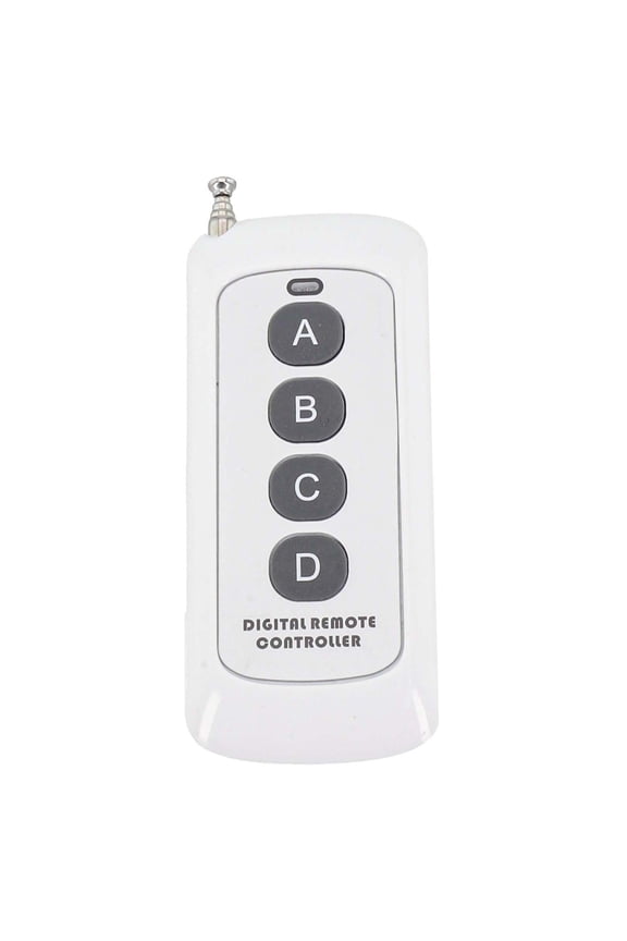 433MHz RF Duplication Remote Control Transmitter, 500M Wireless Range, 4-Button Keychain Copy Remote For CAMETOP432EE DOORHANTRANSMITTER-2/4, DC12V, ASK Modulation