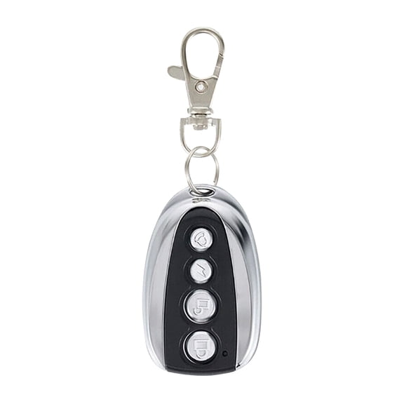 433MHz Remote Control for Gate Opener - Fixed Frequency Cloner, RF Technology, 50-100ft Range, 4 Programmable Keys - Backup Key for Sliding Gate/garage Door