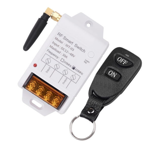 433MHz Remote Control Switch Reliable Distance, Safe Isolation Slot for Home Automation APPLAYERR Spare Part