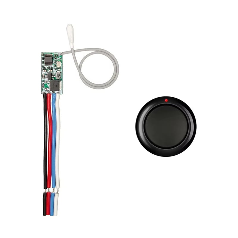 433MHz Remote Control Switch, Wireless Mini Relay for DC 3.6V-24V ...