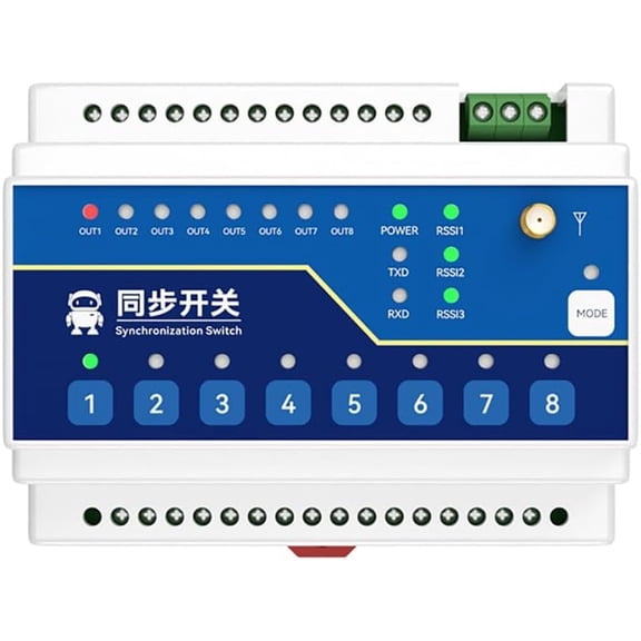 433MHz SX1262 Lora 2Way Switch Input Output CDSENET E860-DTU(2020-400SL)A RS485 Long Distance 10km Industrial Grade AC 85~265V