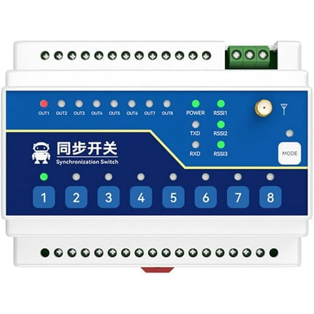 433MHz SX1262 Lora 4 Way Switch Input Output E860-DTU(4040-400SL) RS485 Long Distance 10km Industrial Grade DC 8-28V