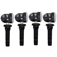 433MHz TPMS Sensor 4 Pack Replacement For 13597645 39186445 - Stable Signal, Accurate Reading, Durable Build