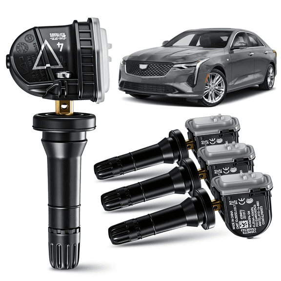 433MHz Tire Pressure Sensors for Cadillac CT4 CT5 2020-2022 NO.13516165 13598773 TPMS 4pcs