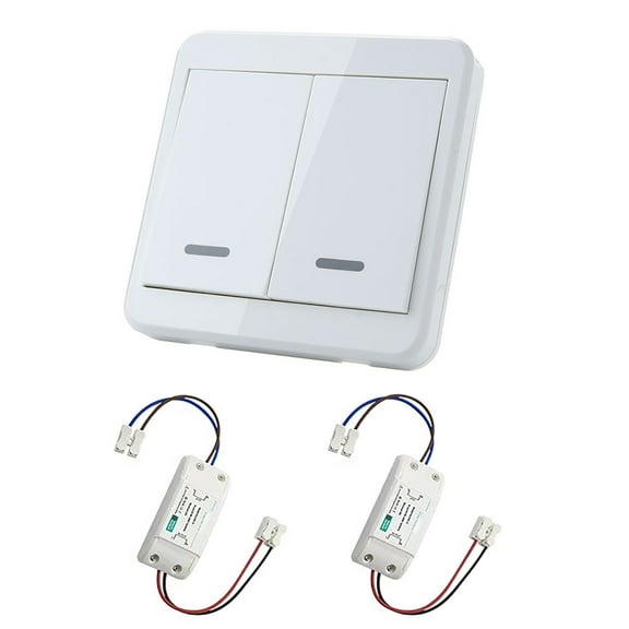 433MHz Wireless Remote Control Light Switch No-Wiring Controller AC 90V 260V For Lamp TAPDRA Spare Part