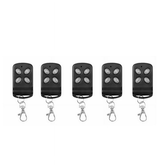 433Mhz Duplicator Wireless Cloning Remote Control 4CH Electric Copy Controller Wireless Transmitter for Garage Door,A