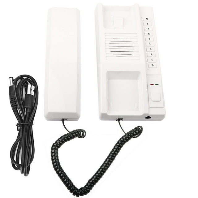 433Mhz Wireless Intercom System Secure Walkie Talkie Handsets ...