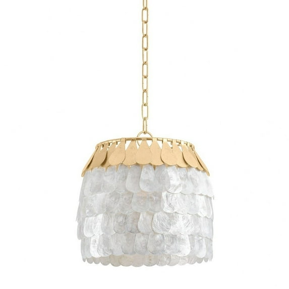 434-14-VGL-Corbett Lighting-Coralie - 1 Light Pendant-13.5 Inches Tall and 14.25 Inches Wide -Traditional Installation