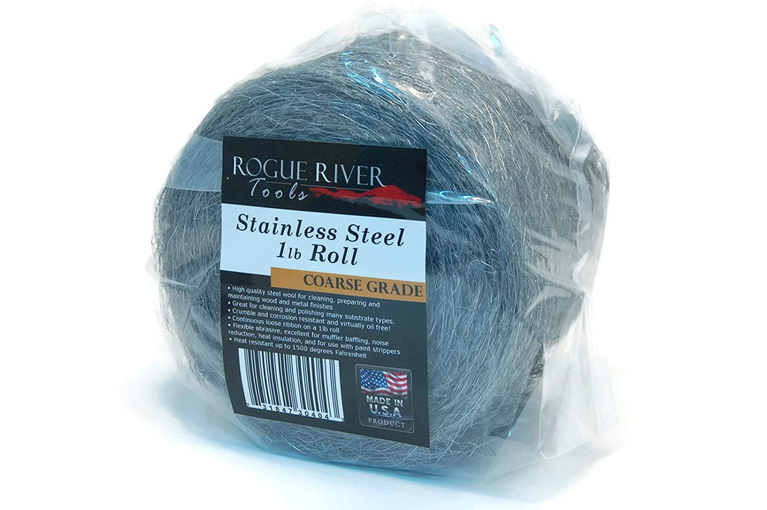 Brass Wool Roll 5 LB - Grade Coarse