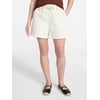 Time and Tru Women's Drapey Twill Utility Shorts, 