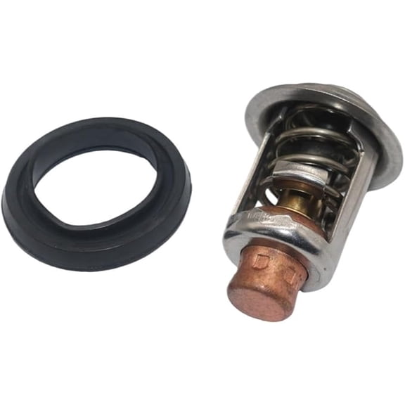 434841 143F Thermostat with Gasket Replacement for Johnson Evinrude 5-235 HP Outboard for Mercury Mariner 5-235 HP Outboard Replaces 5005440 833072003 18-3672 378065 393659 508626