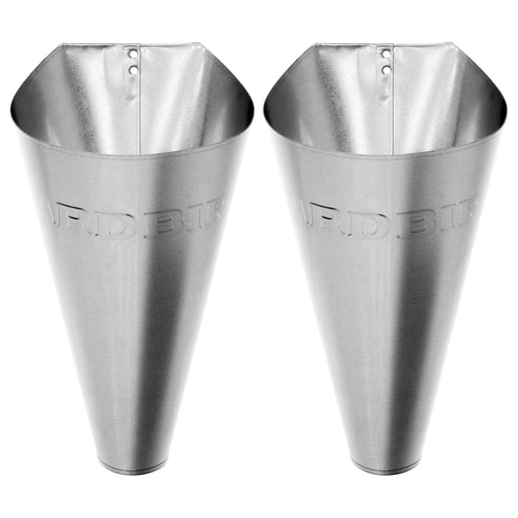 43650 Steel 2-Pack Medium Galvanized Poultry Restraining Cones