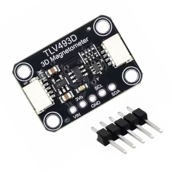 TLV493D Triaxial Magnetometer Sensors Module 3V-5V Module Magnetometer Board for Detecting Objects with Magnets