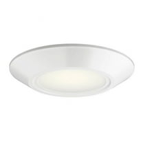 43873WHLED27-Kichler Lighting-Horizon III - 1 LED Downlight In Utilitarian Style-6.4 Inches Tall and 1.3 Inches Wide-White Finish-2700 Color