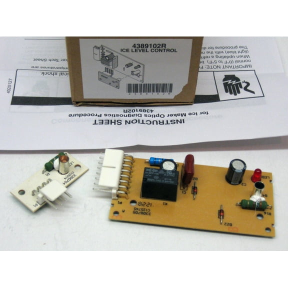 4389102 for Whirlpool Icemaker Emitter Sensor Control Board W10757851 AP5956767