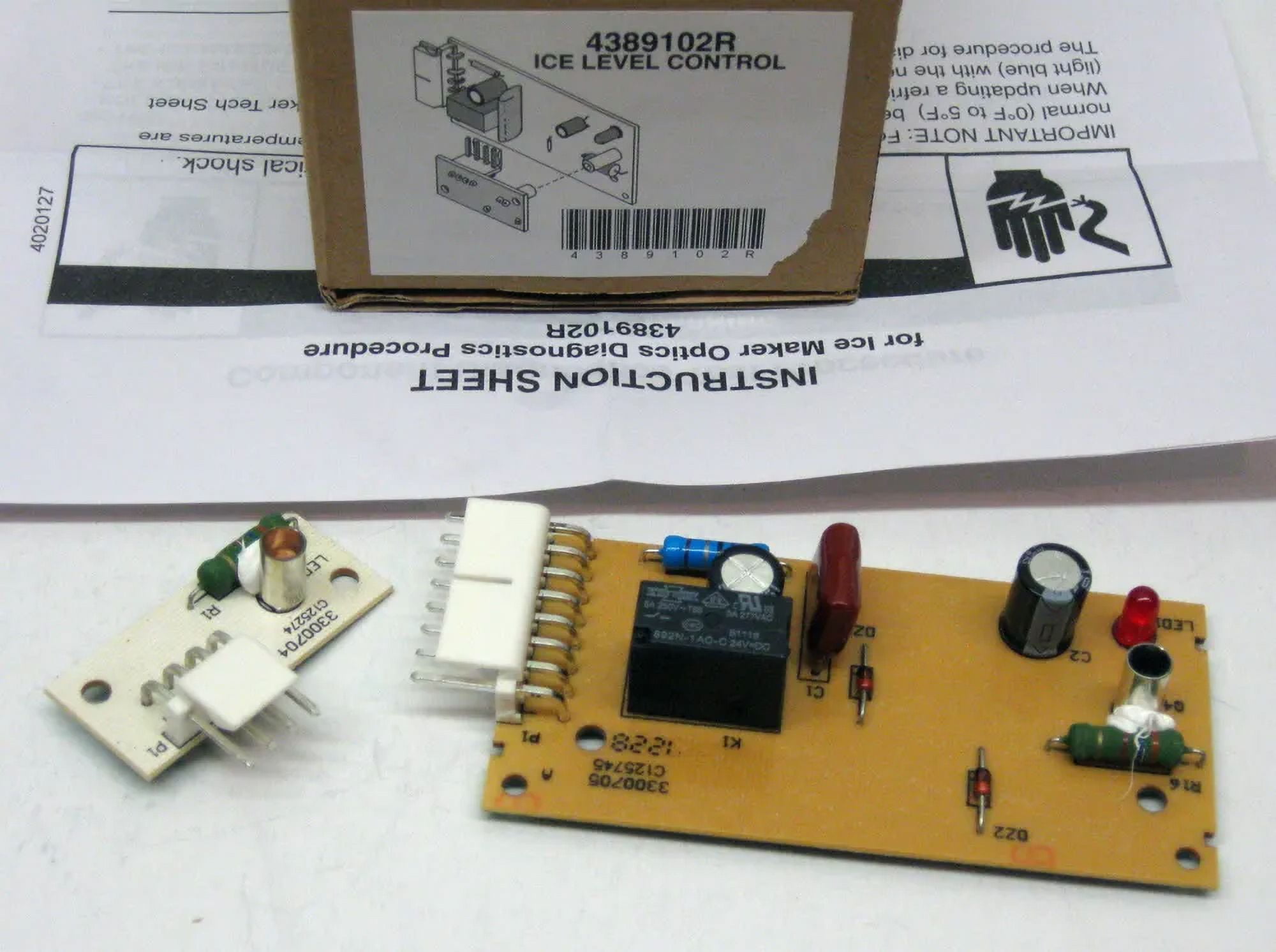 4389102 for Whirlpool Icemaker Emitter Sensor Control Board W10757851 AP5956767