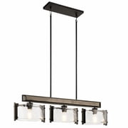 Kichler Lighting - Chandelier Linear Single - Rustic Inspirations - 9.75