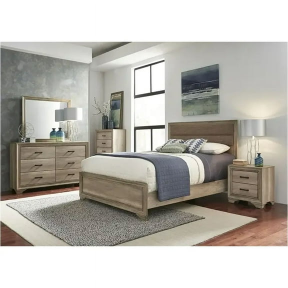 439-br13hf Liberty Furniture Sun Valley Queen Upholstered Bed And Footboard