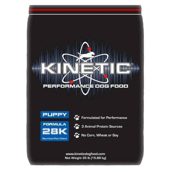 43900-Puppy 28K Kinetic Dog food 35 lb.