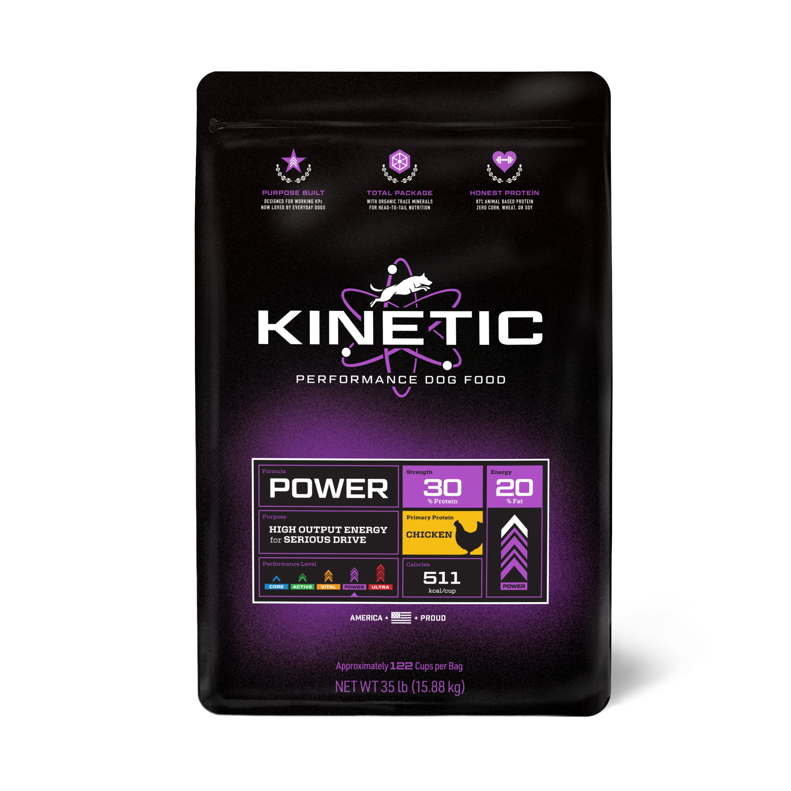 43901-Power 30K Kinetic Dog food 35 lb.
